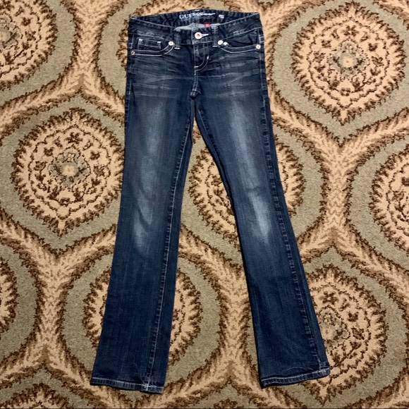 Guess Denim - Guess Daredevil bootcut blue jeans size 27W x 32L